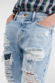 Jean skinny con rotos