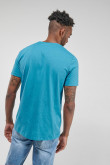 Camiseta básica manga corta con estampado