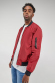 Chaqueta bomber unicolor
