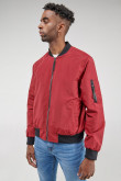 Chaqueta bomber unicolor