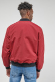 Chaqueta bomber unicolor