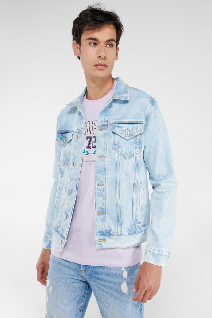 Chaqueta Slim en jean