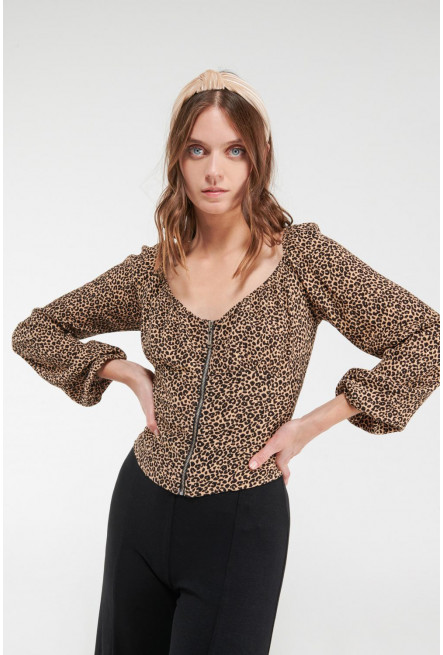 BLUSA ESTAMPADA