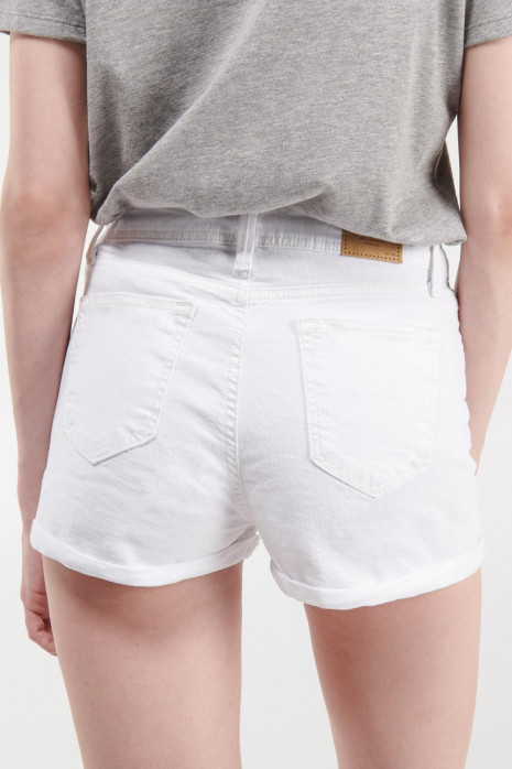 Short unicolor tiro alto