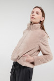 Chaqueta afelpada