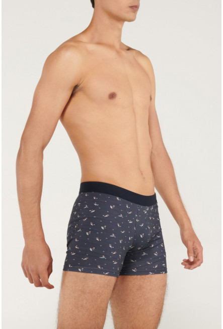 Ropa interior, Boxer pierna media, estampado.