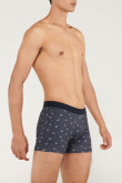 Ropa interior, Boxer pierna media, estampado.