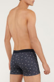 Ropa interior, Boxer pierna media, estampado.