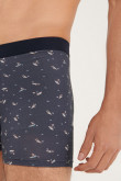 Ropa interior, Boxer pierna media, estampado.