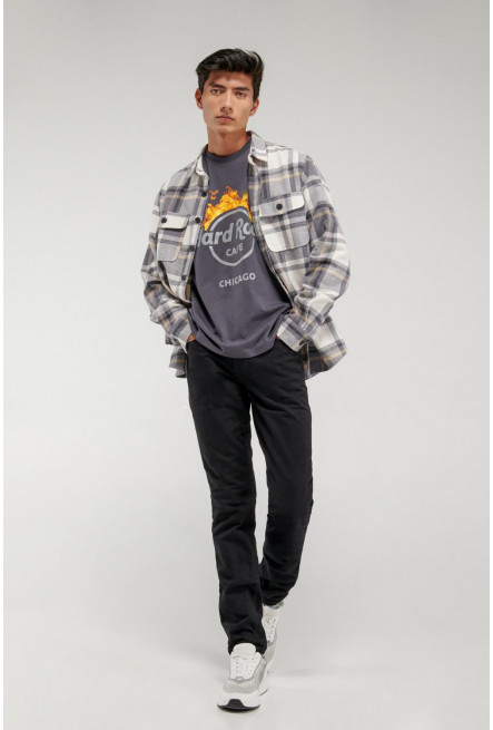 Camiseta manga corta, estampado de Hard Rock Café