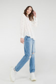 blusa estampada