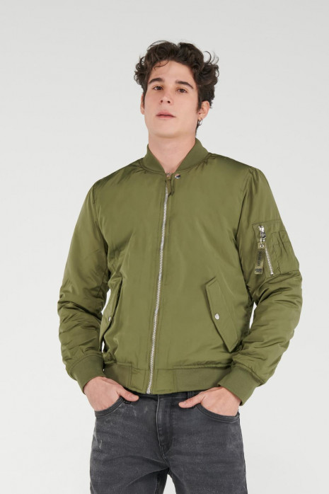 Chaqueta acolchada bomber