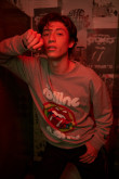Buzo, estampado de Rolling Stones