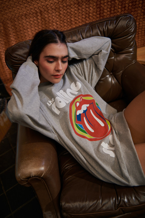 Buzo, estampado de Rolling Stones