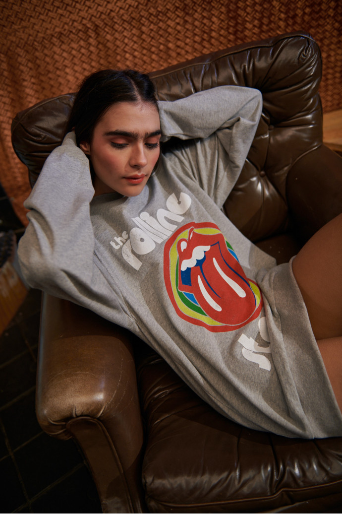 Buzo, estampado de Rolling Stones