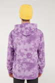 Buzo capota Tie dye, estampado de MTV.