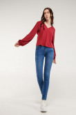 BLUSA UNICOLOR