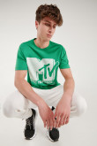 Camiseta manga corta estampada de MTV