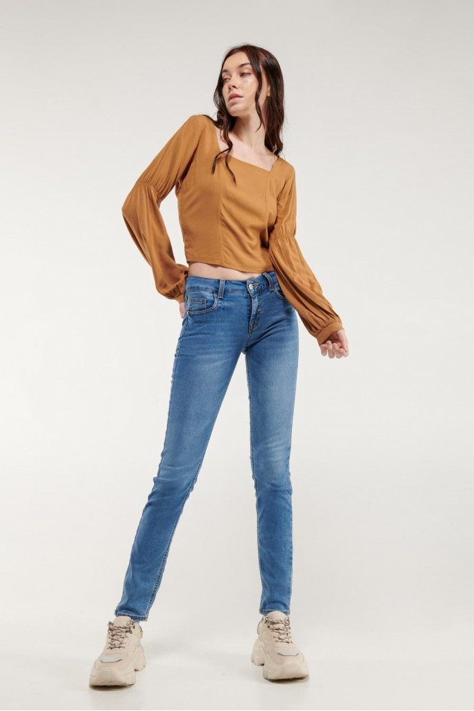 BLUSA UNICOLOR