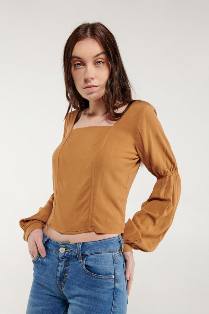 BLUSA UNICOLOR