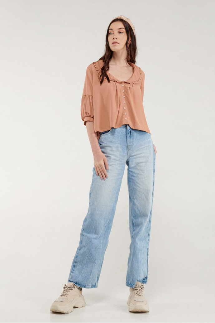 BLUSA UNICOLOR