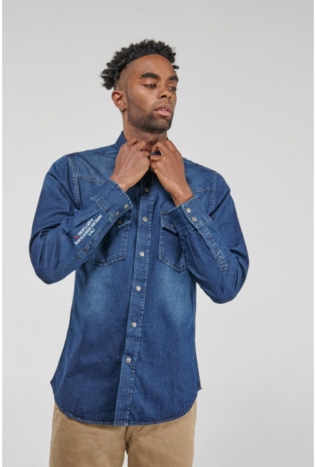 Camisa en denim