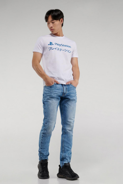 Camiseta manga corta estampado de Play Station.