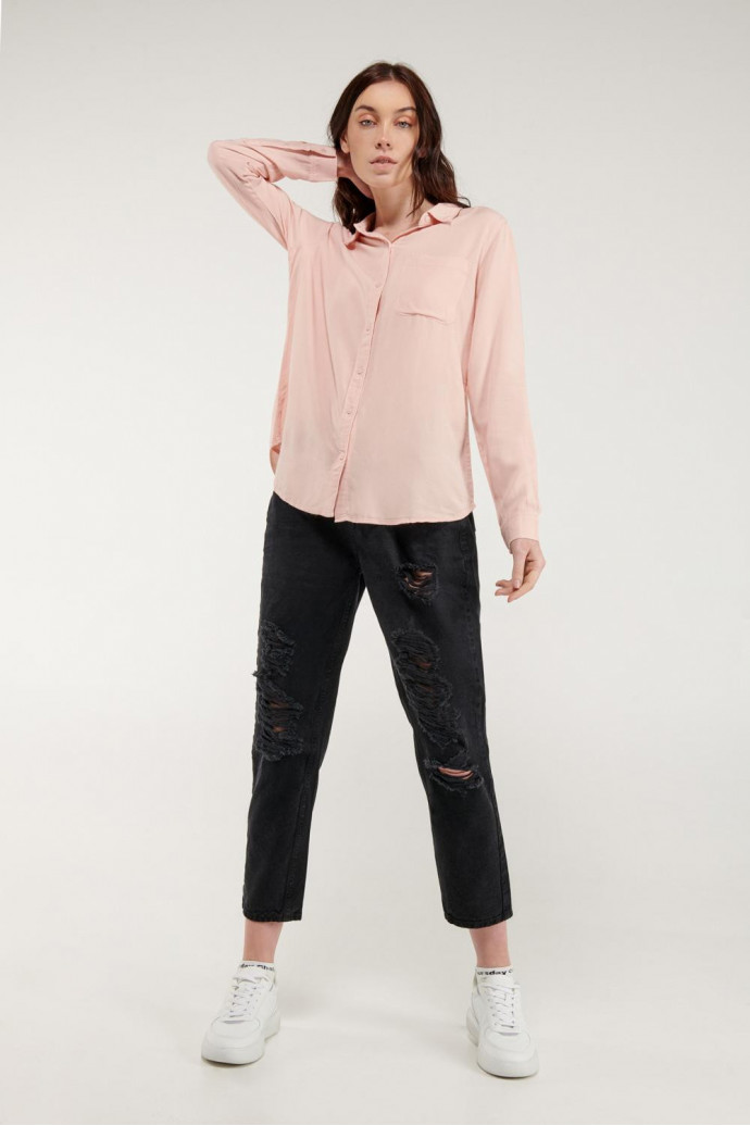 Blusa unicolor