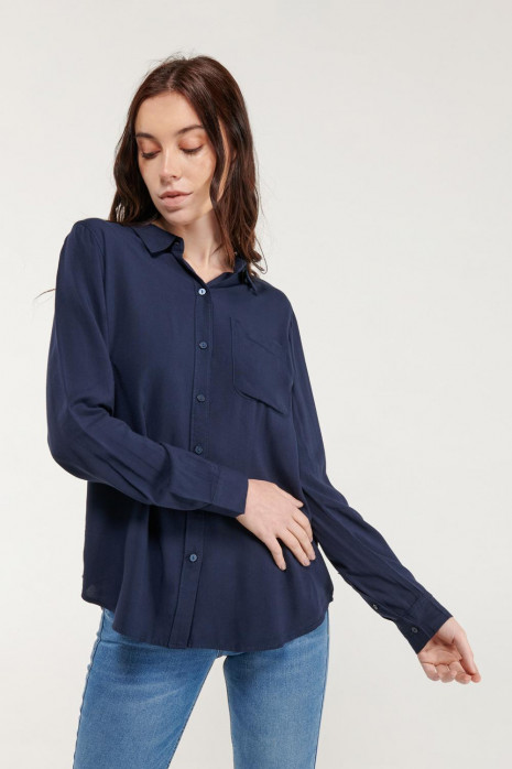 Blusa unicolor