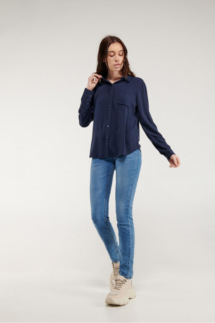 Blusa unicolor