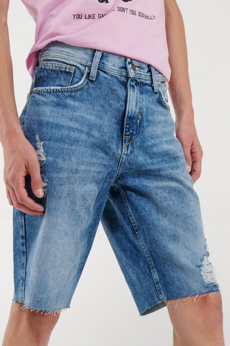 Bermuda denim Slim