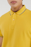 polo-manga-corta-unicolor