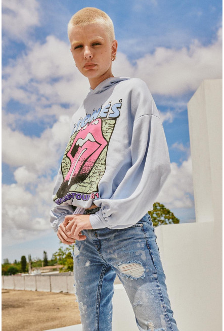 Buzo, estampado de Rolling Stones