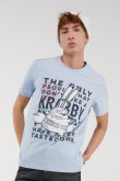 Camiseta manga corta estampado de Bob Esponja.