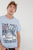 Camiseta manga corta estampado de Bob Esponja.