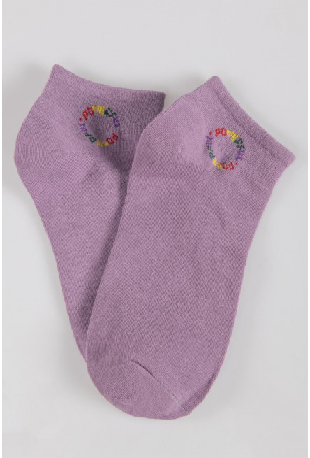 Medias cortas unicolor