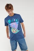 Camiseta manga corta estampado de La Vida moderna de Rocko.