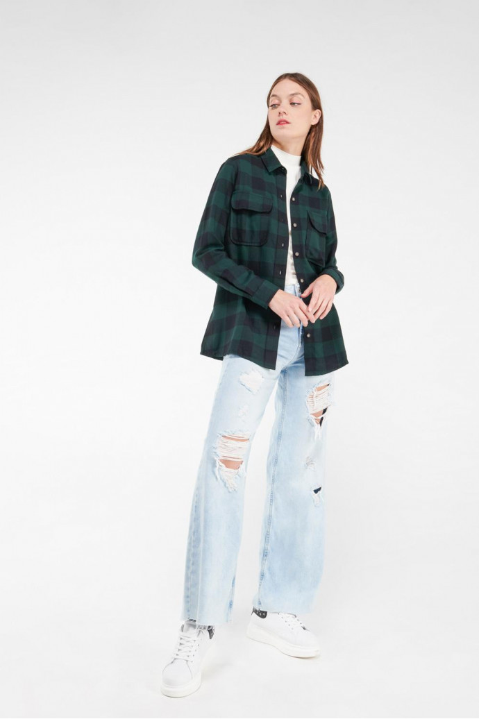 Blusa a Cuadros