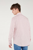 Camisa estampada, manga larga