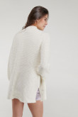 Cardigan tejido con bolsillos