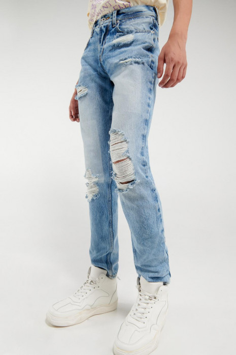 Jean skinny con rotos