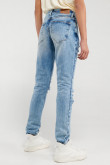 Jean skinny con rotos