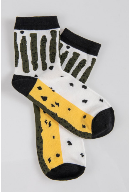 medias cortas con motivo