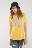 Camiseta manga corta estampada de MTV.