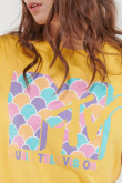 Camiseta manga corta estampada de MTV.