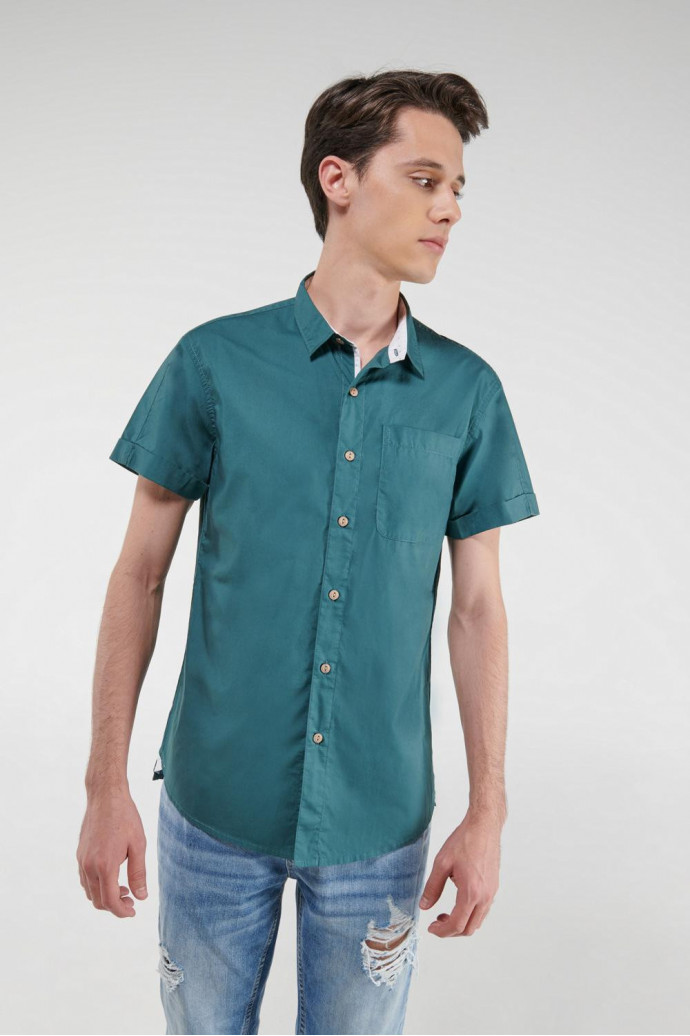 Camisa unicolor