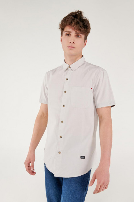 Camisa unicolor