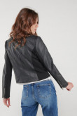 CHAQUETA EFECTO PIEL