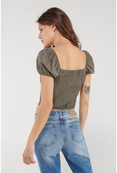 BLUSA UNICOLOR
