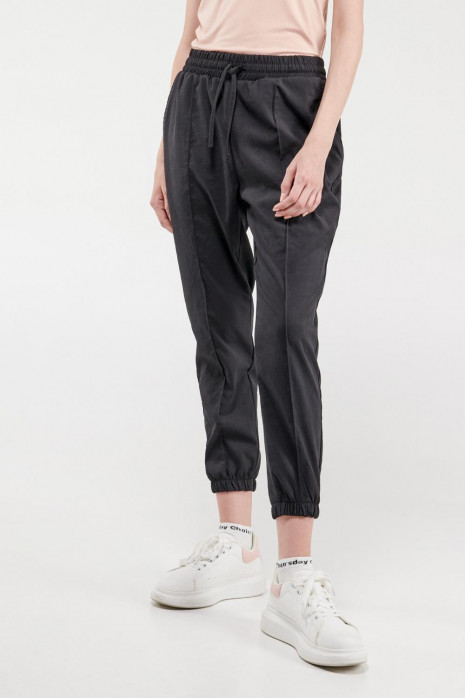 Pantalón super tiro alto con elástico